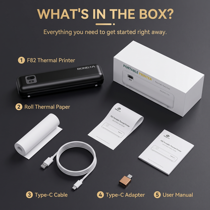 Bluetooth Portable Thermal Printer